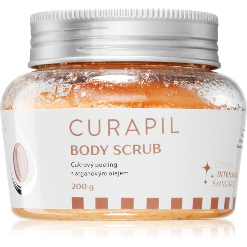 Curapil Body scrub suiker lichaamspeeling met Arganolie 250 g