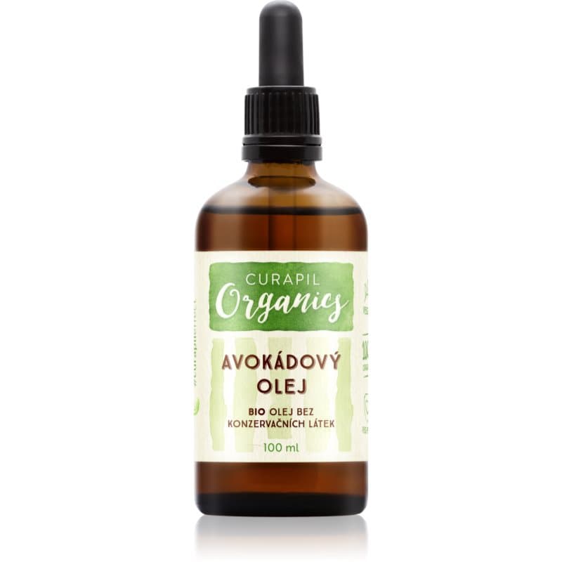 Curapil Organics Avocado oil Olie in bio-kwaliteit 100 ml