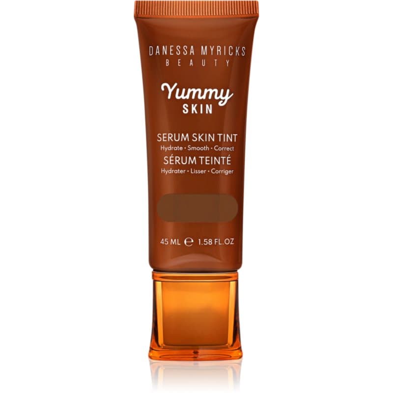 Danessa Myricks Beauty Yummy Skin Serum Skin Tint Hydraterende Make-up met Egaliserende Werking Tint 14 - Deep Skin with Warm Golden Undertones 45 ml