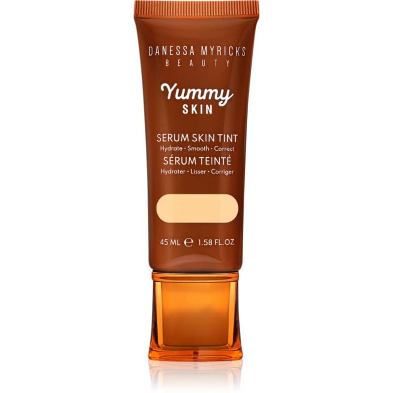 Danessa Myricks Beauty Yummy Skin Serum Skin Tint Hydraterende Make-up met Egaliserende Werking Tint 1 - Very Fair Skin With Golden-Yellow Undertones