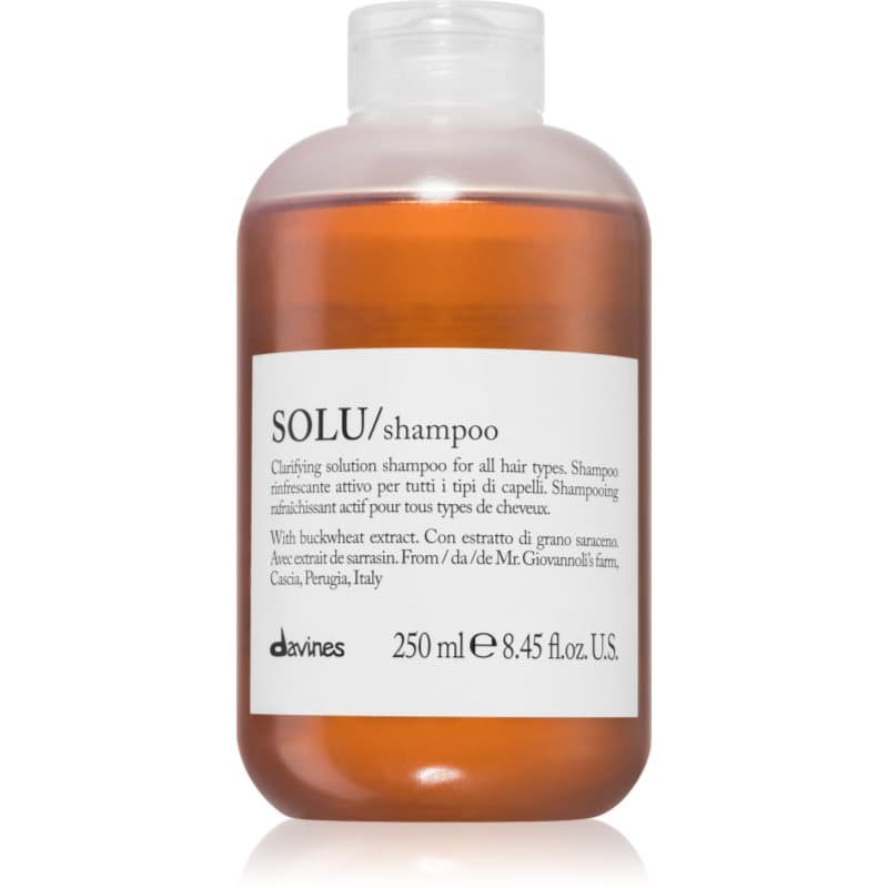 Davines Essential Haircare SOLU Shampoo Dieptereinigende Shampoo met verfrissend effect 250 ml