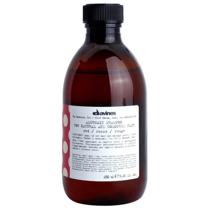 Davines Alchemic Shampoo Red Shampoo voor Accentueren van Haarkleur 280 ml