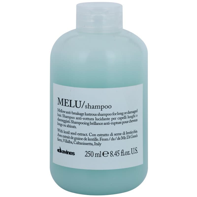 Davines Essential Haircare MELU Shampoo Zachte Shampoo voor Beschadigd en Broos Haar 250 ml