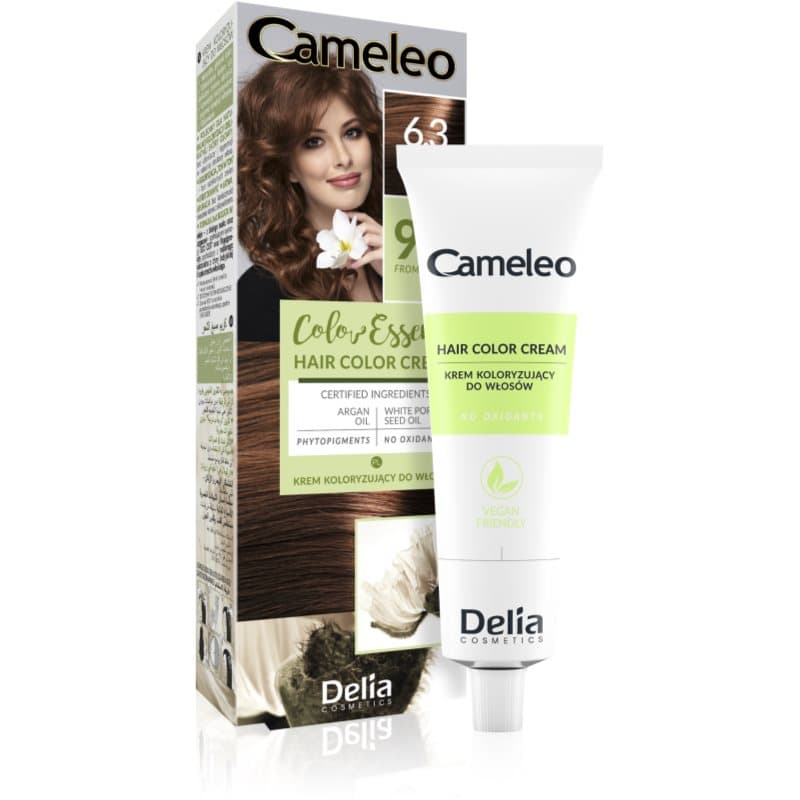 Delia Cosmetics Cameleo Color Essence Haarkleuring in Tube Tint 6.3 Golden Chestnut 75 gr