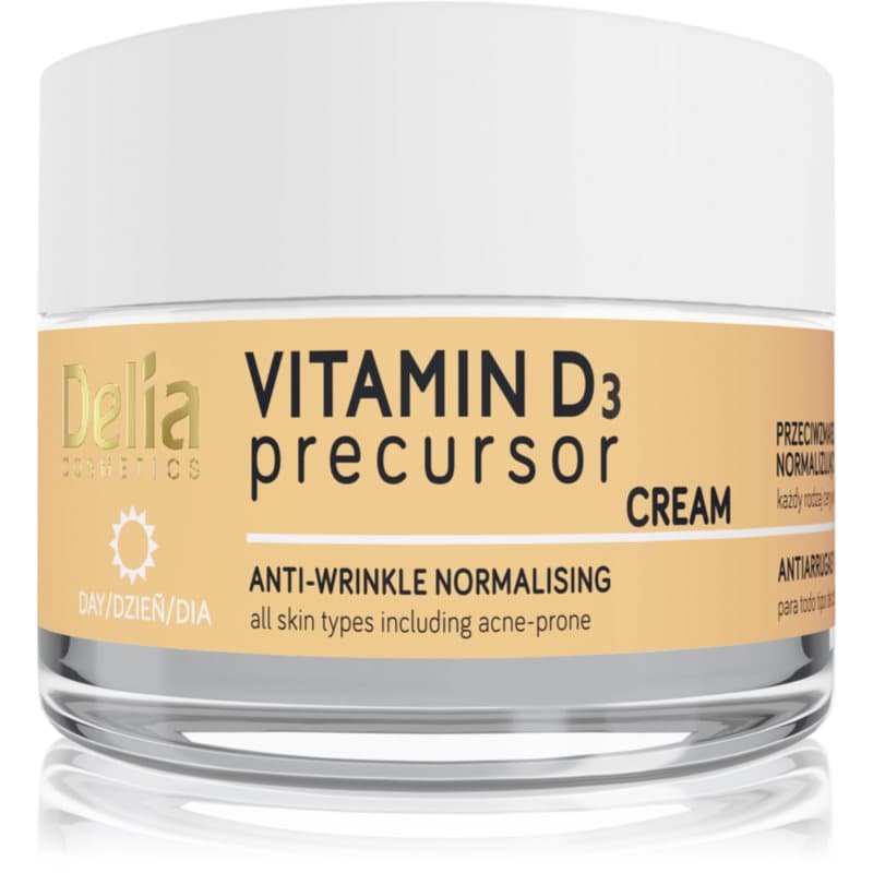 Delia Cosmetics Vitamin D3 Precursor Dagcrème tegen Rimpels 50 ml