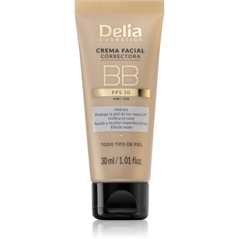 Delia Cosmetics BB Getinte Gezichtscrème SPF 30 Tint Medium 30 ml