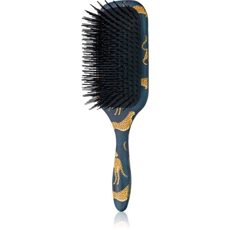 Denman D90L Tangle Tamer Ultra Deluxe Leopard platte haarborstel 1 st