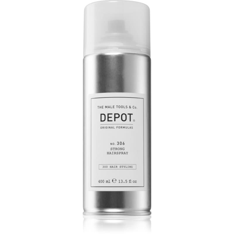 DEPOT 300 HAIR STYLING NO. 306 STRONG HAIRSPRAY Haarlak met Sterke Fixatie 400 ml
