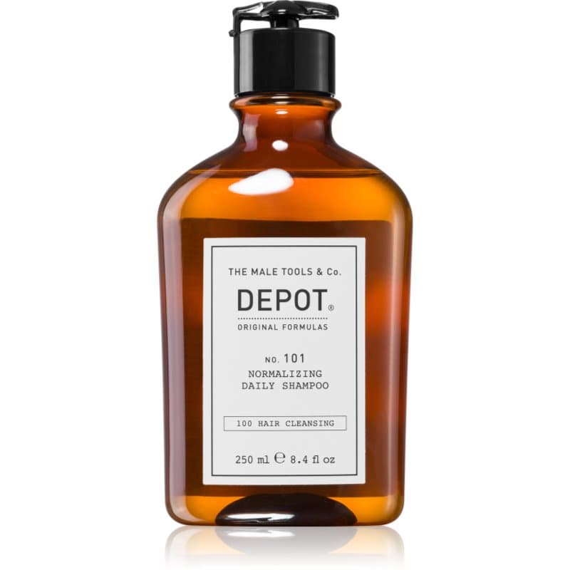 DEPOT 100 HAIR CLEANSING NO. 101 NORMALIZING DAILY SHAMPOO Normaliserende Shampoo voor Iedere Dag 250 ml
