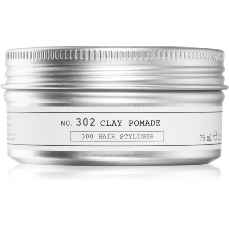 DEPOT 300 HAIR STYLING NO. 302 CLAY POMADE Modelerende Klei met Matterend Effect 75 ml