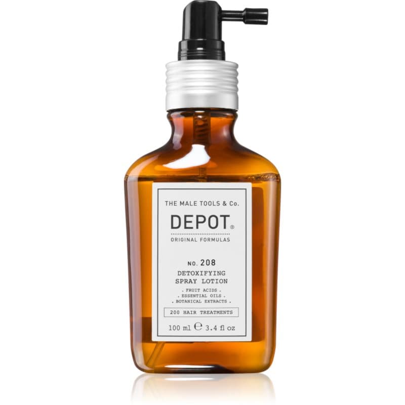 DEPOT 200 HAIR TREATMENTS NO. 208 DETOXIFYING SPRAY LOTION detoxkuur voor Hoofdhuid 100 ml