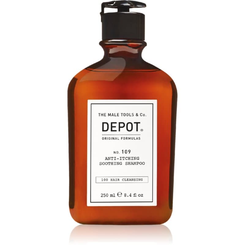 DEPOT 100 HAIR CLEANSING NO. 109 ANTI-ITCHING SOOTHING SHAMPOO Kalmerende Shampoo voor Alle Haartypen 250 ml