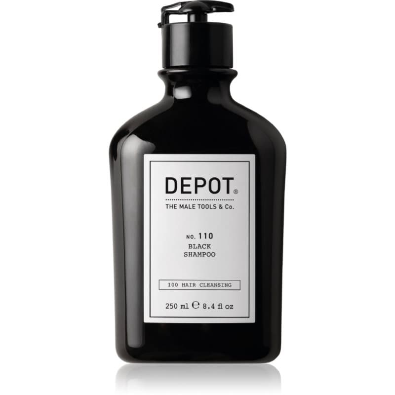 Depot 100 HAIR CLEANSING NO. 110 BLACK SHAMPOO Shampoo voor het neutraliseren van koperkleurige ondertonen 250 ml