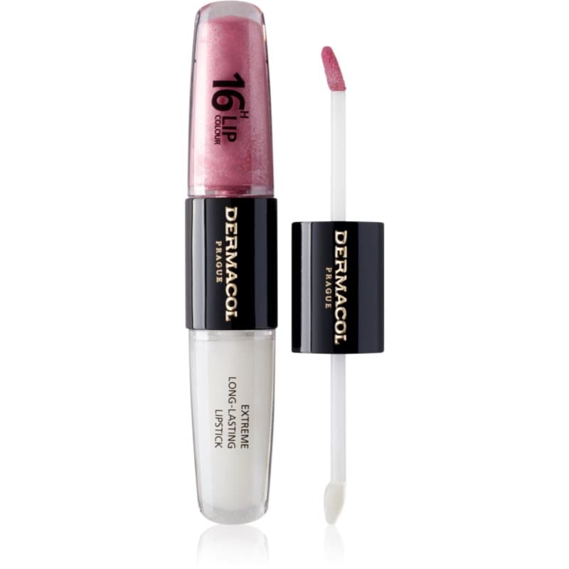 Dermacol 16H Lip Colour Langaanhoudende lippenstift en lipgloss Tint 11 Soft Heart 2x4 ml
