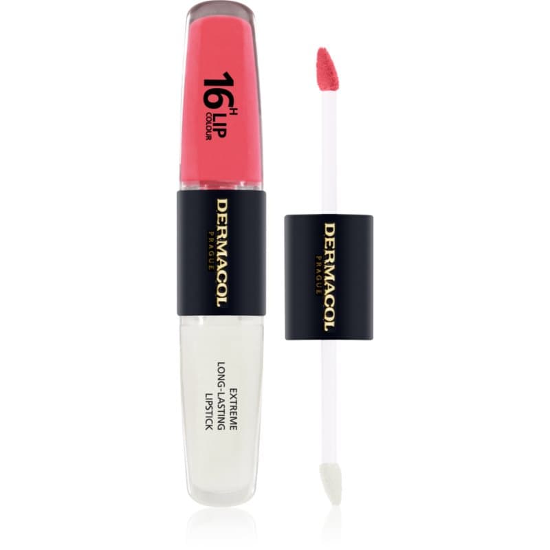 Dermacol 16H Lip Colour Langaanhoudende lippenstift en lipgloss Tint 26 2x4 ml