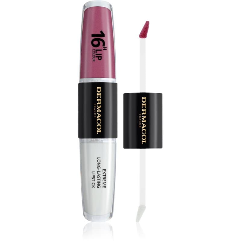Dermacol 16H Lip Colour Langaanhoudende lippenstift en lipgloss Tint 07 2x4 ml