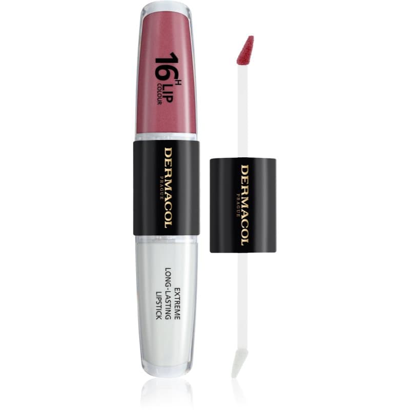 Dermacol 16H Lip Colour Langaanhoudende lippenstift en lipgloss Tint 13 2x4 ml