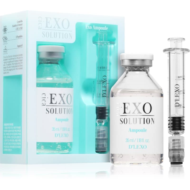 Dermaline D'LEXO Cica EXO Solution Ampoule hydraterend en kalmerend serum met Anti-Rimpel Werking 35 ml