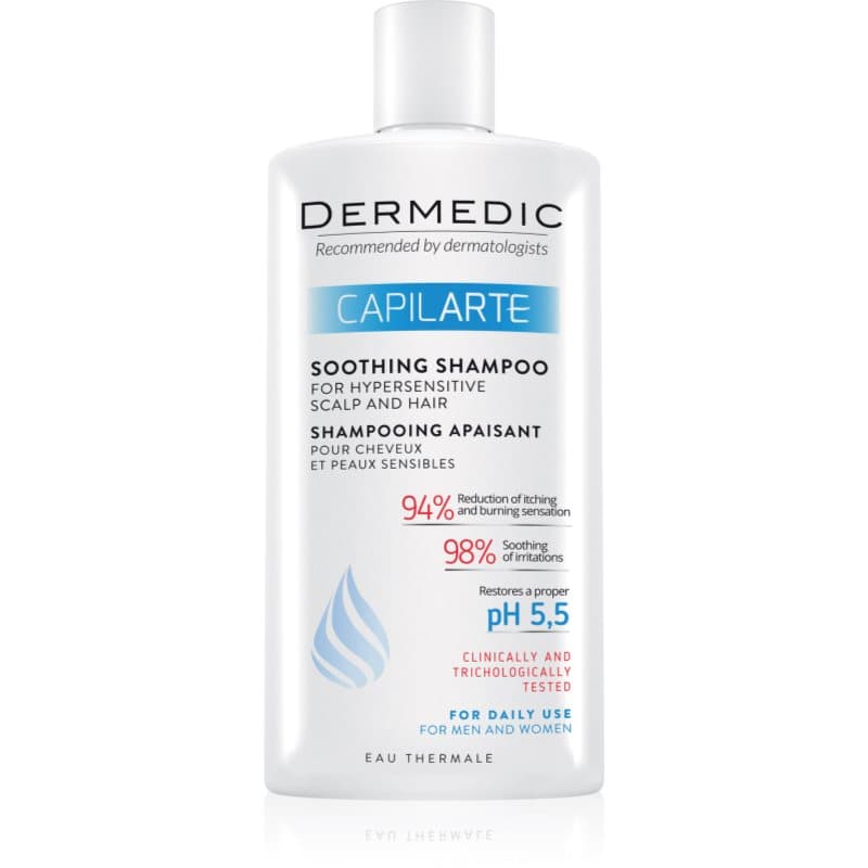 Dermedic Capilarte Kalmerende Shampoo voor Gevoelige en Geirriteerde Huid 300 ml