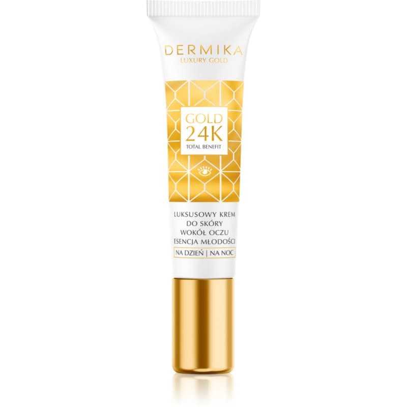 Dermika Luxury Gold Verjongende Crème voor Oogcontouren 15 ml