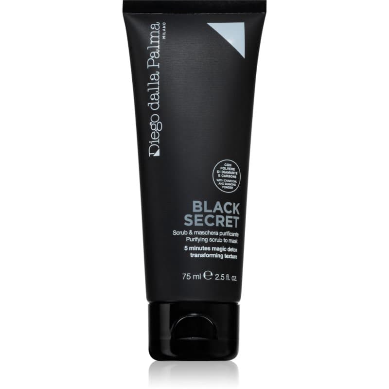 Diego dalla Palma Black Secret Purifying Scrub To Mask detoxificerend en reinigend masker 75 ml