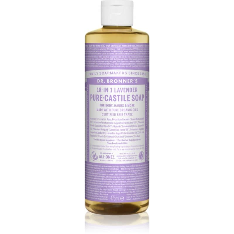 Dr. Bronner’s Lavender vloeibare universele zeep 475 ml