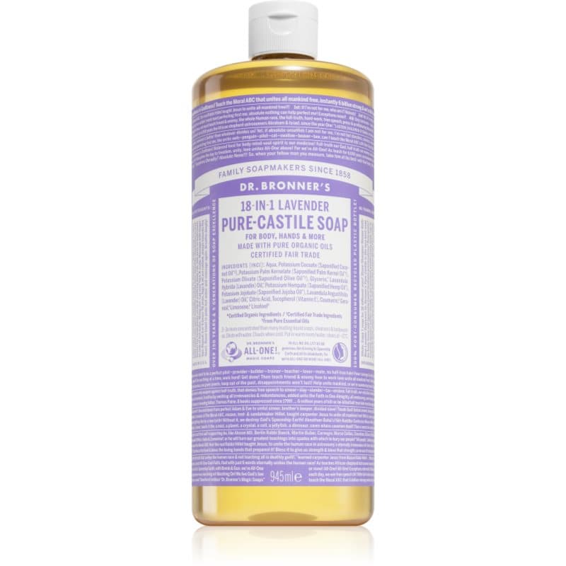 Dr. Bronner’s Lavender vloeibare universele zeep 945 ml