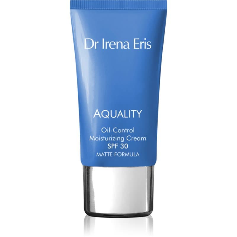 Dr Irena Eris Aquality Oil-Control Moisturizing Cream Diepe Hydratatie Crème tegen Rimpels SPF 30 50 ml