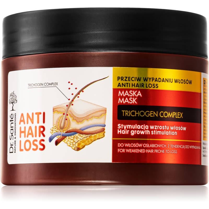 Dr. Santé Anti Hair Loss Masker  voor Ondersteuning van Haargroei 300 ml