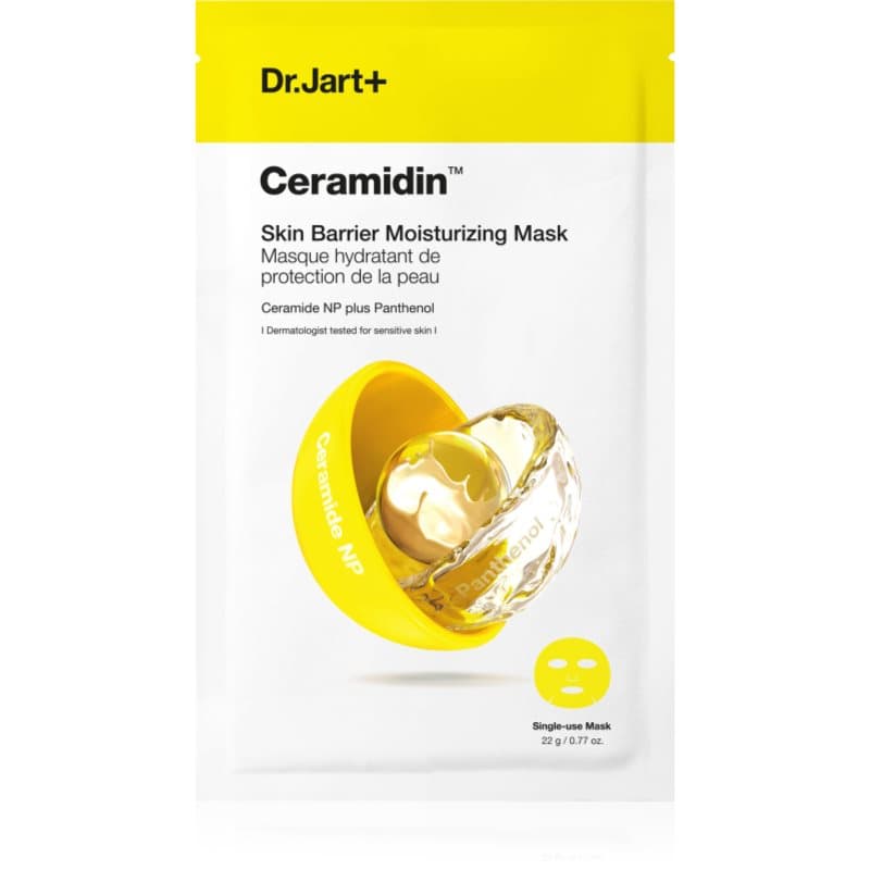 Dr. Jart+ Ceramidin™ Skin Barrier Moisturizing Face Mask Hydraterende Masker met Ceramiden 22 g