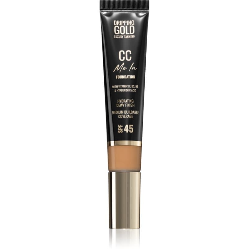 Dripping Gold CC Me In Lichte Foundation SPF 45 Tint Tan 06 32 ml