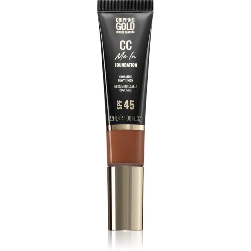 Dripping Gold CC Me In Lichte Foundation SPF 45 Tint Amber 09 32 ml
