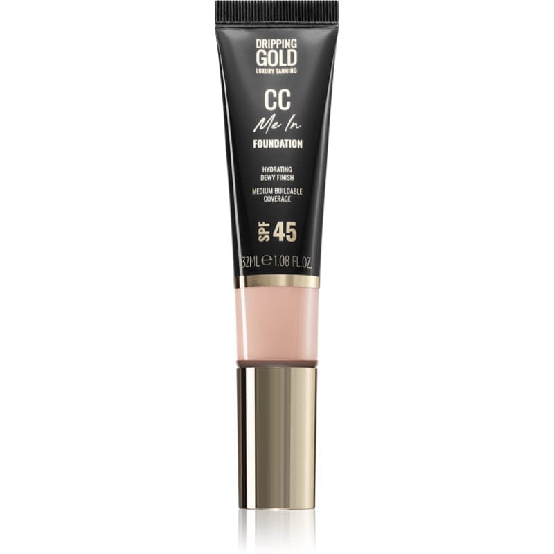 Dripping Gold CC Me In Lichte Foundation SPF 45 Tint Vanilla 00 32 ml
