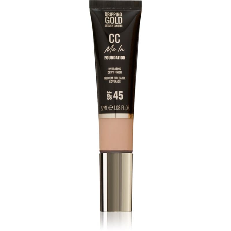 Dripping Gold CC Me In Lichte Foundation SPF 45 Tint Sand 3.5 32 ml