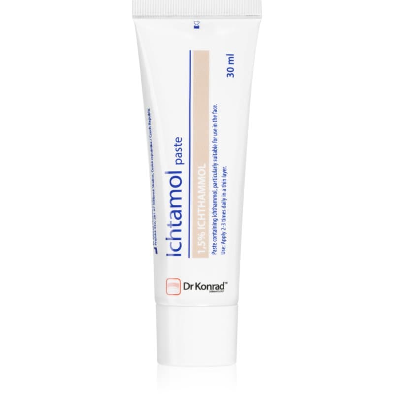 Dr Konrad Ichtamol Pasta voor Gevoelige Huid met Acne Neiging 30 ml