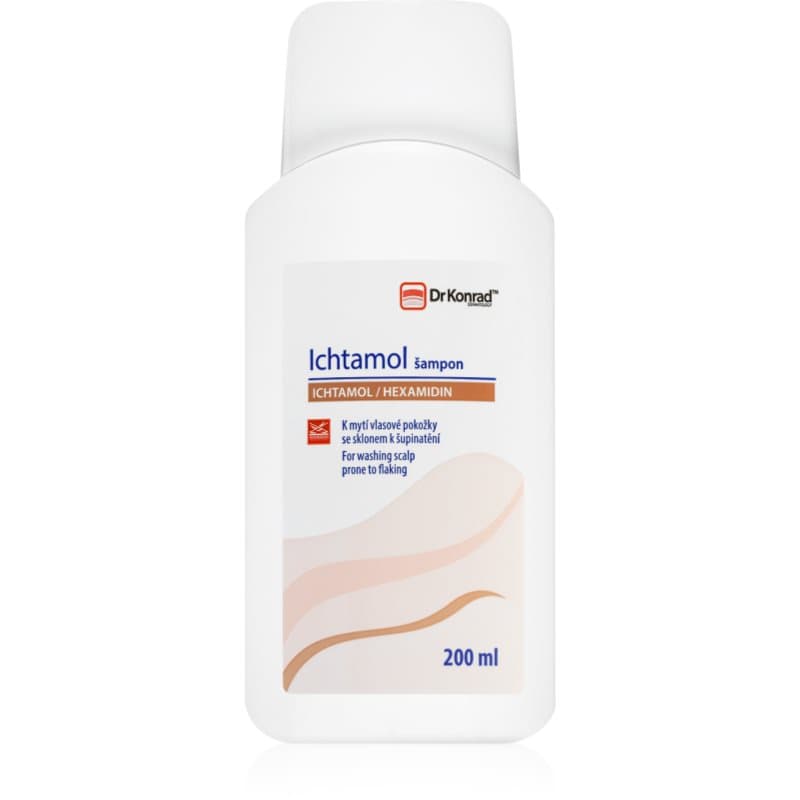 Dr Konrad Ichtamol Shampoo voor Schilfers en Geirriteerde Huid 200 ml