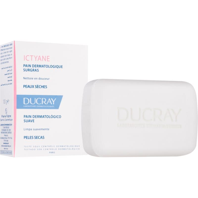 Ducray Ictyane Vaste Zeep voor Droge Huid 100 g