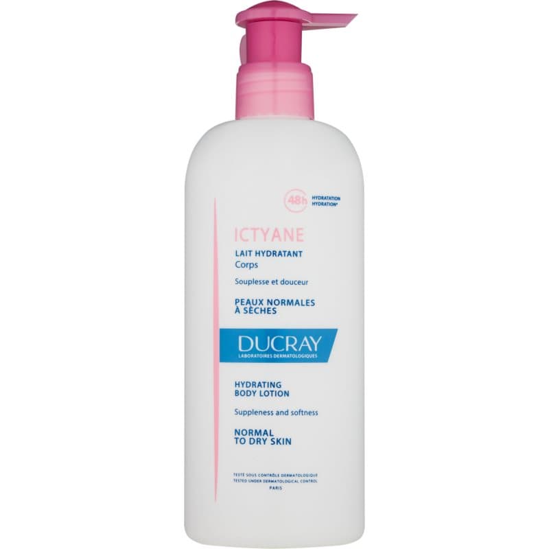 Ducray Ictyane Hydraterende Bodylotion voor Normale en Droge Huid 400 ml