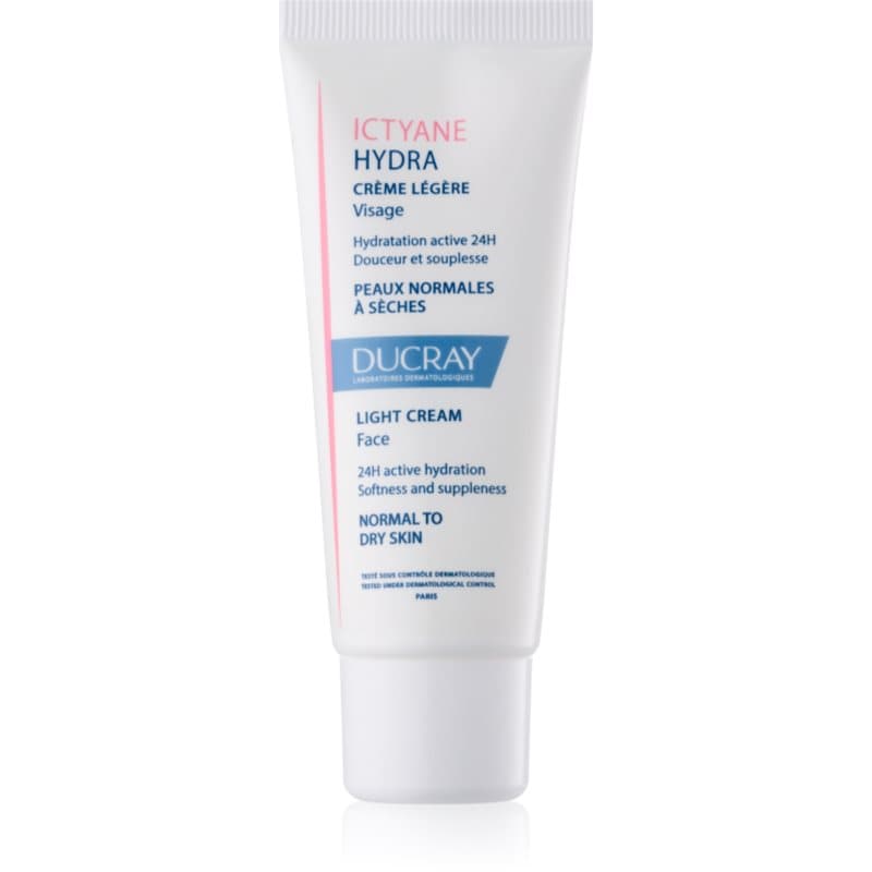 Ducray Ictyane Lichte Hydraterende Crème voor Normale en Droge Huid 40 ml