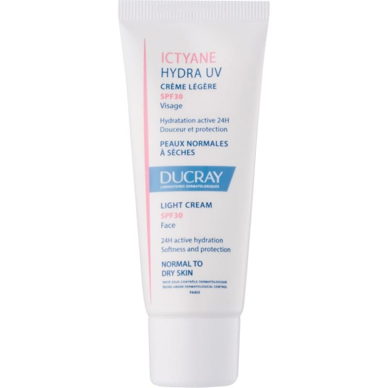 Ducray Ictyane lichte crème voor normale en/of droge huid SPF 30 40 ml