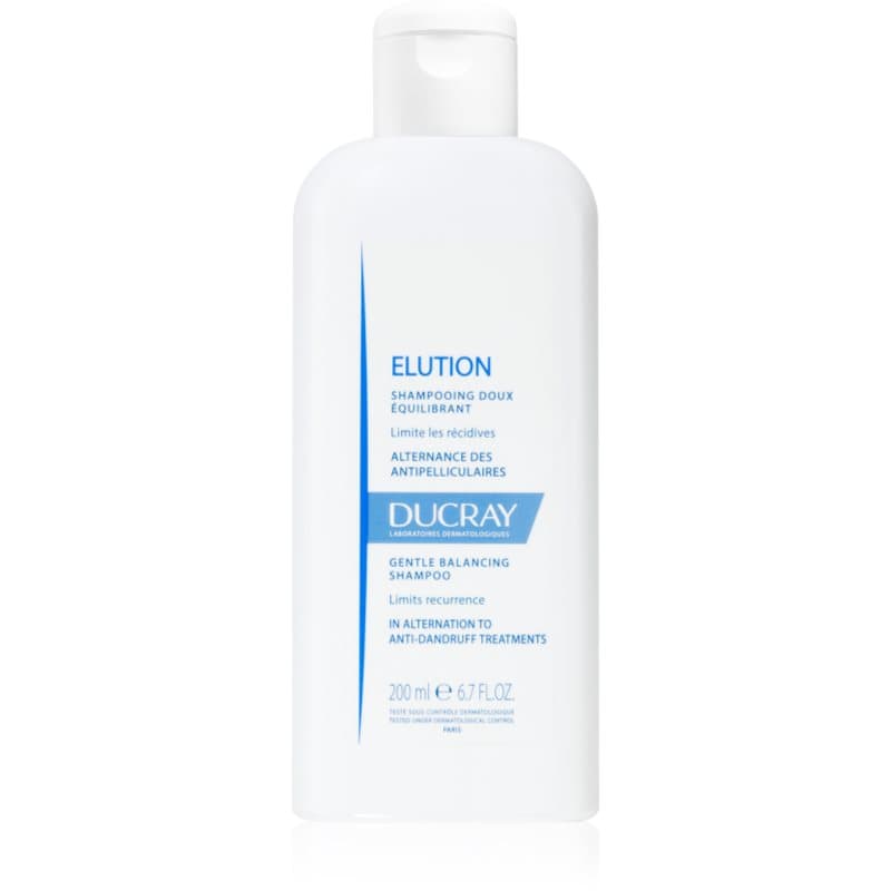 Ducray Elution balansshampoo voor het herstel van de balans van de gevoelige hoofdhuid 200 ml