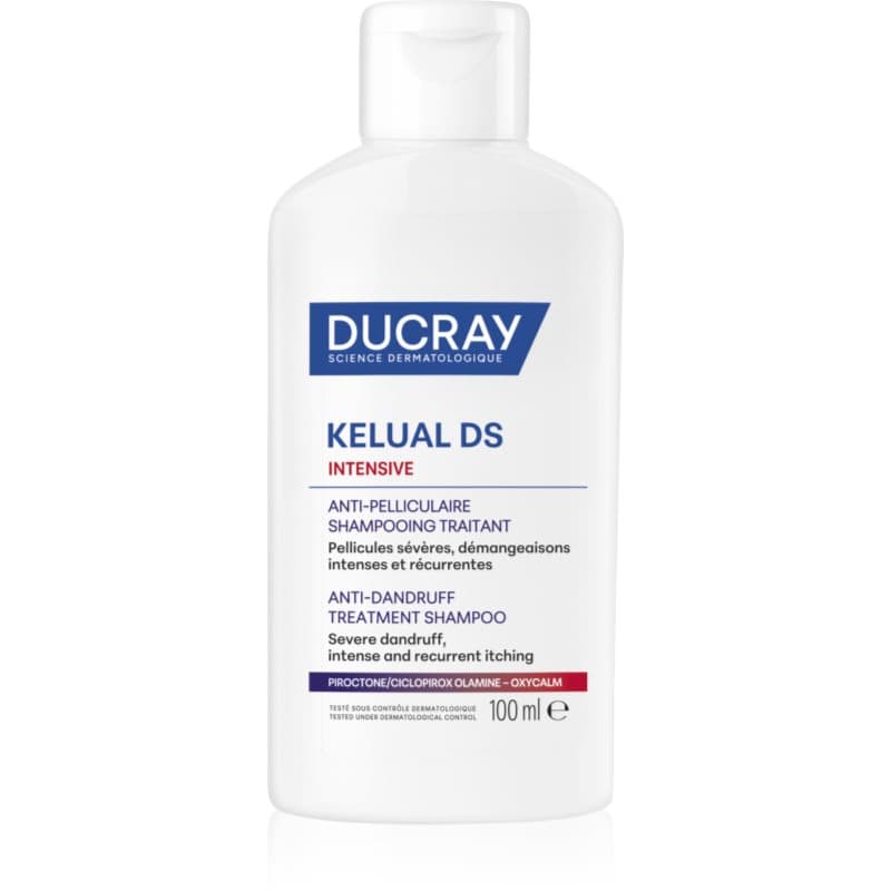 Ducray Kelual DS Intensive Anti-Dandruff Treatment Shampoo Intensief Shampoo tegen Roos 100 ml