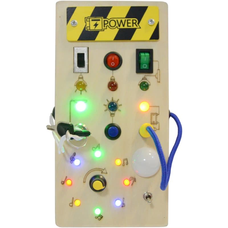 2Kids Toys LED Busy Board activity speelgoed 10m+ 1 st
