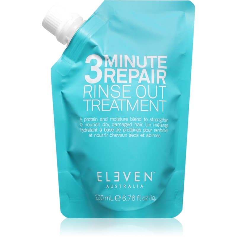 Eleven Australia 3 Minute Repair Rinse Out Treatment Vernieuwende Balsem voor het Haar Vervangende Vulling 200 ml
