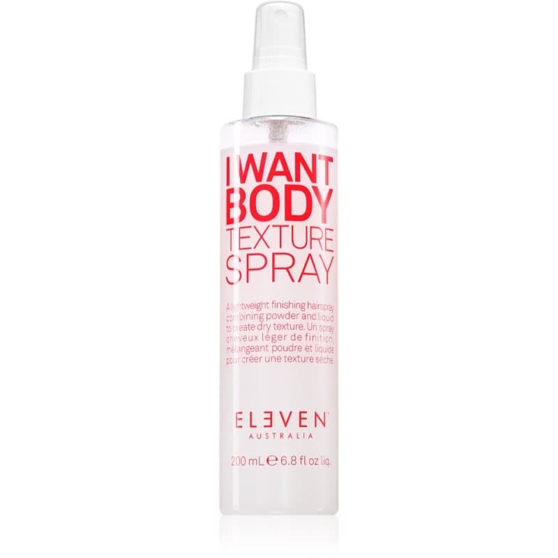 Eleven Australia I Want Body Texture Spray Spray voor meer volume voor fijn haar 200 ml