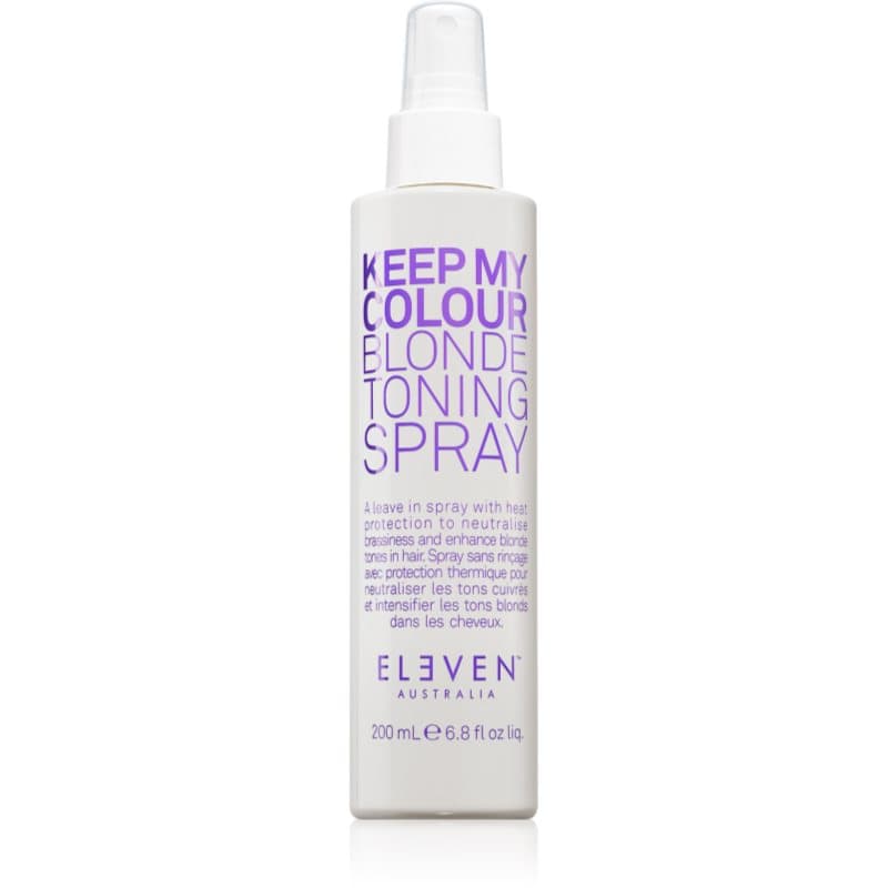 Eleven Australia Keep My Colour Blonde Toning Spray Getinte Spray voor Hitte Styling 200 ml
