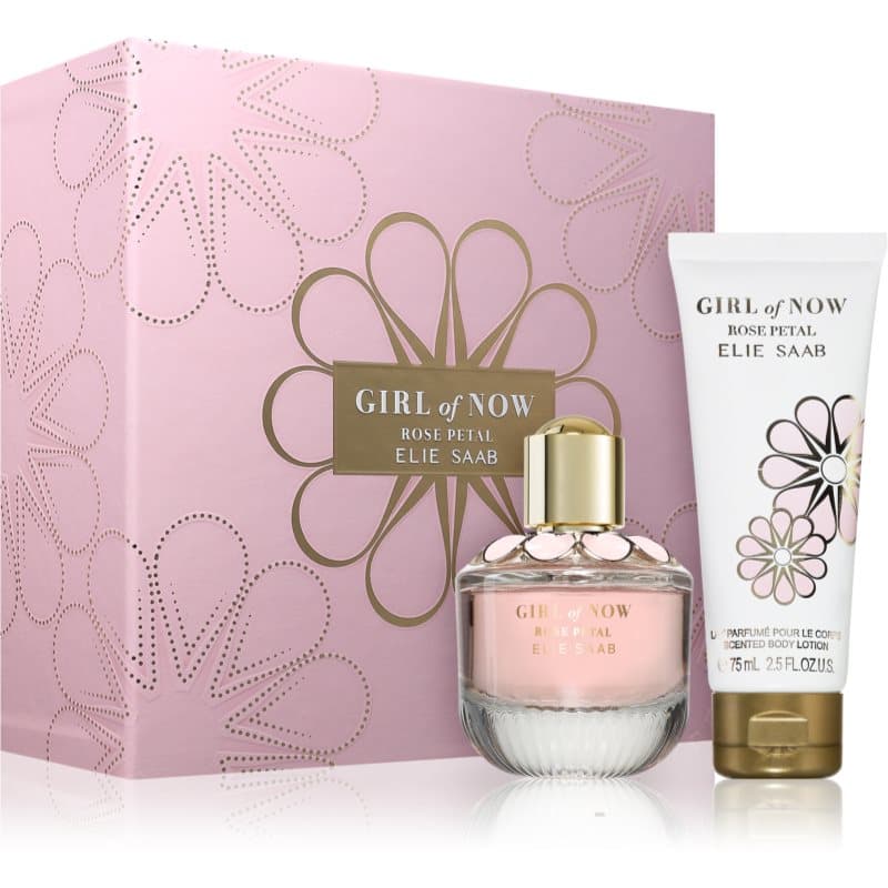 Elie Saab Girl of Now Rose Petal Gift Set voor Vrouwen