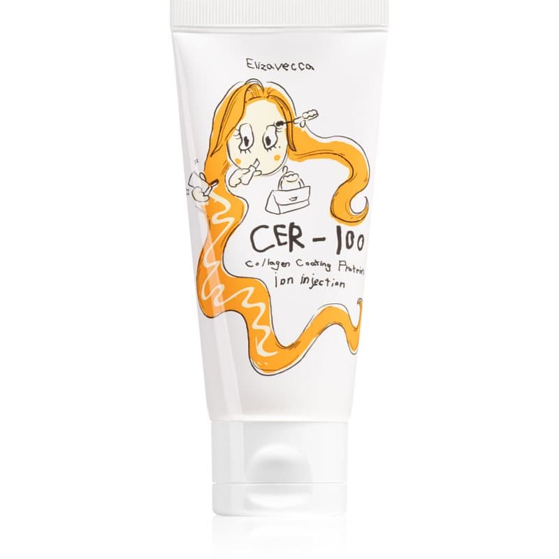 Elizavecca Cer-100 Collagen Coating Protein Ion Injection Collageen Fluid  voor Glanzend en Zacht Haar 50 ml