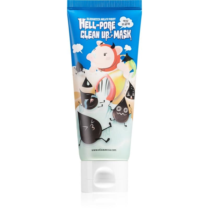 Elizavecca Milky Piggy Hell-Pore Clean Up Mask Peel-Off Gelmasker  Anti-Blackheads 100 ml