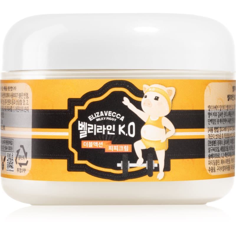 Elizavecca Milky Piggy Belly Line K.O Double Action Cream Verstevigende Crème voor Problematische Gebieden 100 ml